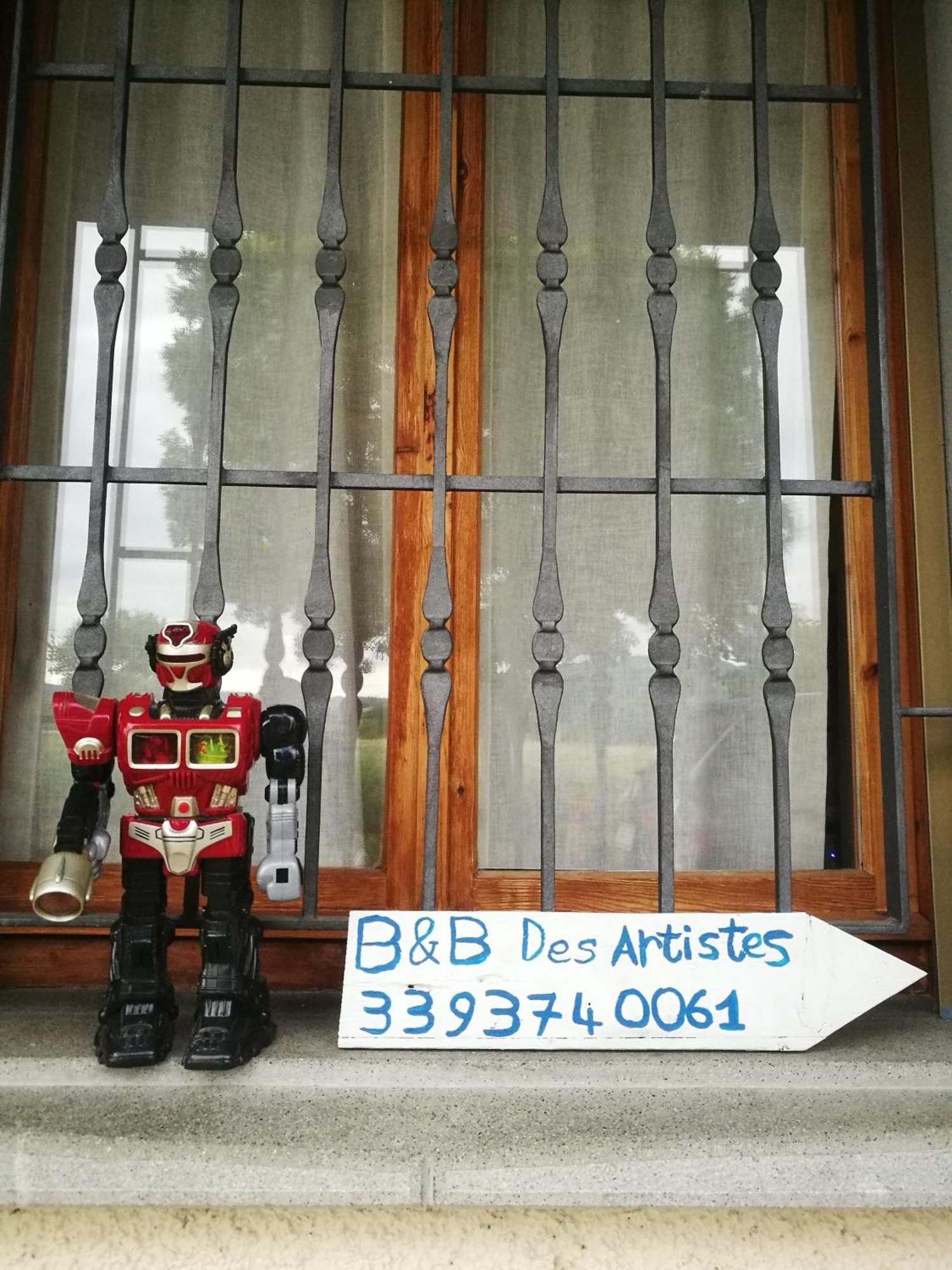 B&B Des Artistes Borzano Luaran gambar